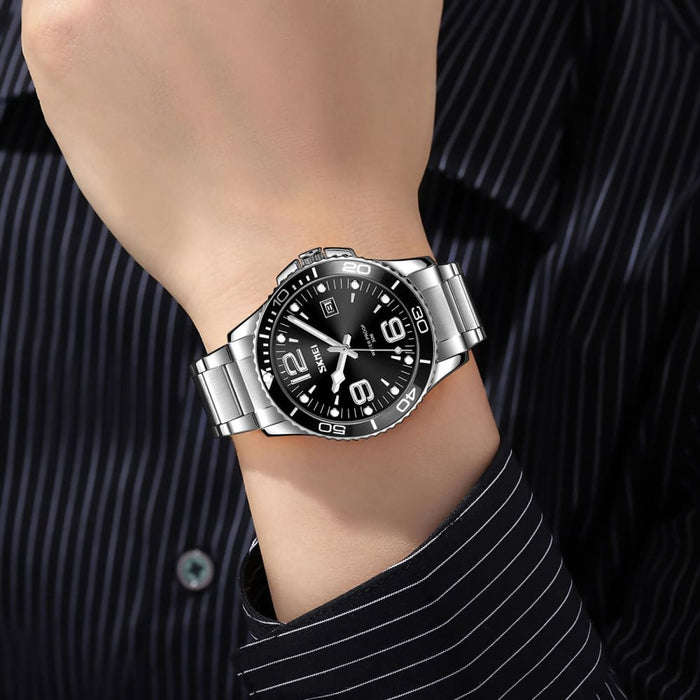 Full Steel Classic Design Quartz Watch For Men’s