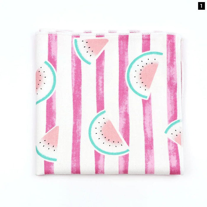 Fun And Functional Cartoon Cotton Handkerchiefs For Parties