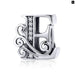 Funny 925 Sterling Silver Diy Letter Alphabet Metal Beads