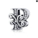 Funny 925 Sterling Silver Diy Letter Alphabet Metal Beads