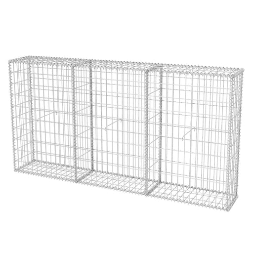 Gabion Basket Galvanised Steel 200x30x100 Cm Oaxpan