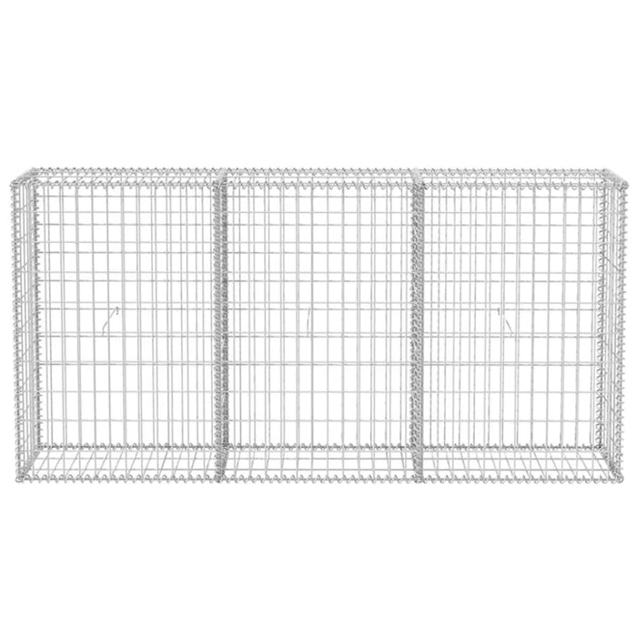 Gabion Basket Galvanised Steel 200x30x100 Cm Oaxpan