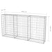 Gabion Basket Galvanised Steel 200x30x100 Cm Oaxpan