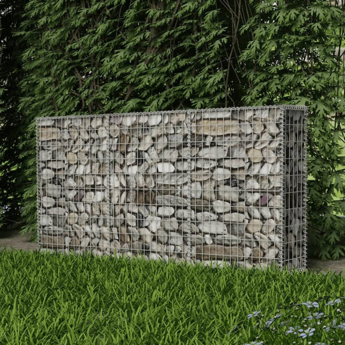 Gabion Basket Galvanised Steel 200x30x100 Cm Oaxpan