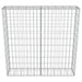 Gabion Wall With Covers Galvanised Steel 100x20x100 Cm