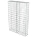 Gabion Wall With Covers Galvanised Steel 100x20x150 Cm