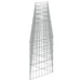 Gabion Wall Galvanised Steel 450x30x50 Cm Oatpix