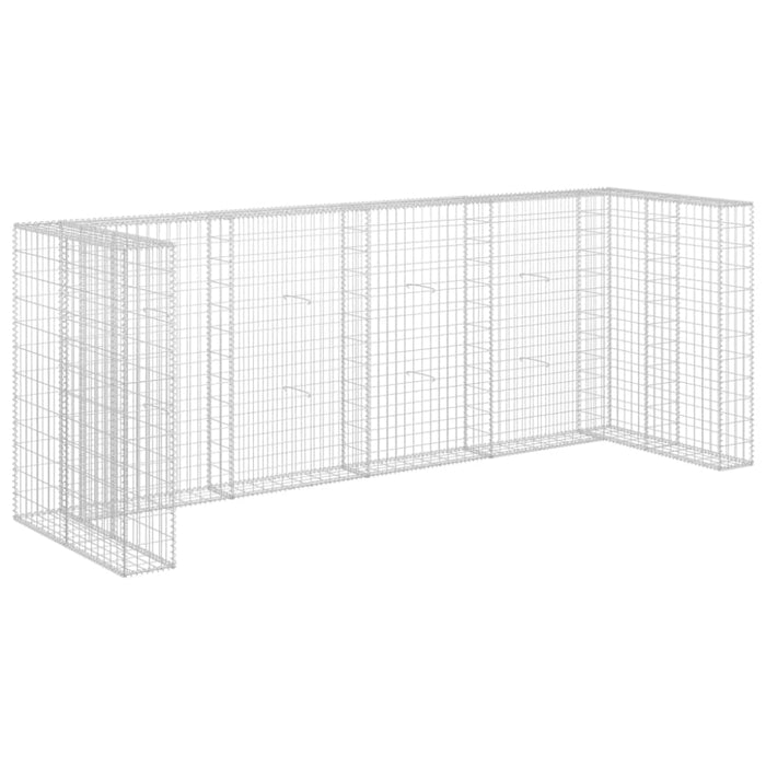 Gabion Wall For Garbage Bins Galvanised Steel 320x100x120