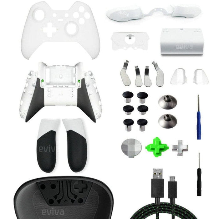 Gamepad Housing Back Cover Shell Full Kit For Xbox