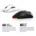 Gaming Xd5 Mouse 19000dpi Rgb Mice Professional Gamer