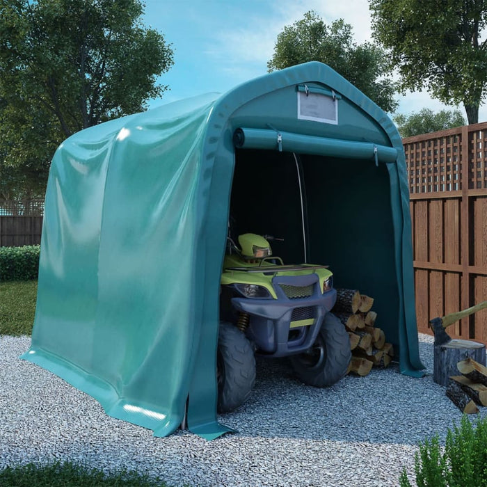 Garage Tent Pvc 1.6x2.4 m Green Tbplatb