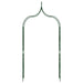 Garden Arch Dark Green 120x38x258 Cm Iron Aibka