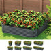 Garden Bed 9 In 1 Modular Planter Box 40cm Height