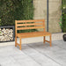 Garden Bench 114 Cm Solid Teak Wood Tollta