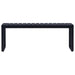 Garden Bench 120.5 Cm Ps Board Black Akakx