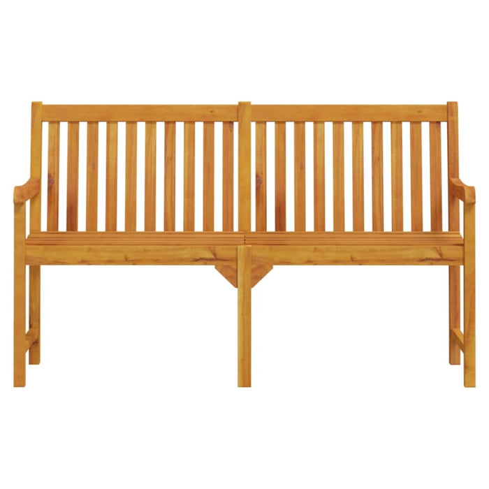 Garden Bench 150 Cm Solid Acacia Wood Tolloo