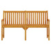 Garden Bench 150 Cm Solid Acacia Wood Tolloo