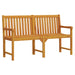 Garden Bench 150 Cm Solid Acacia Wood Tolloo