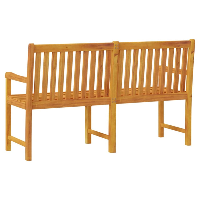 Garden Bench 150 Cm Solid Acacia Wood Tolloo