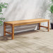 Garden Bench 150 Cm Solid Teak Wood Tollxi