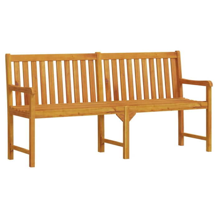 Garden Bench 180 Cm Solid Acacia Wood Tollox