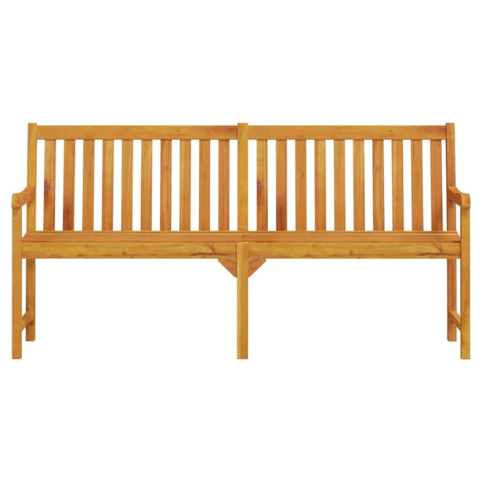 Garden Bench 180 Cm Solid Acacia Wood Tollox