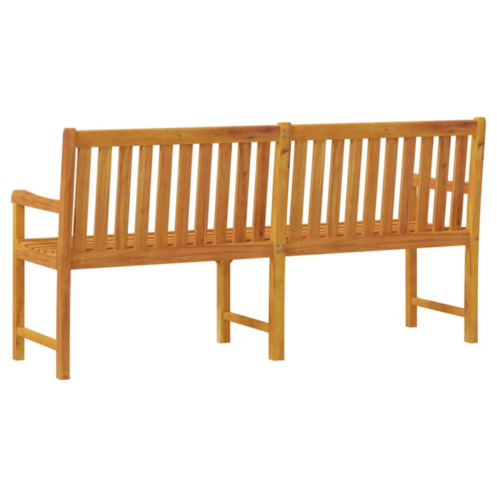 Garden Bench 180 Cm Solid Acacia Wood Tollox