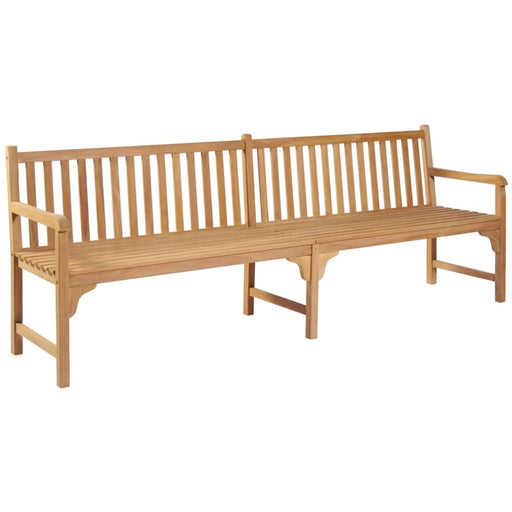 Garden Bench 228 Cm Solid Teak Wood Tollxa