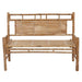 Garden Bench With Cushion 120 Cm Bamboo Tbltnnt