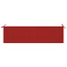 Garden Bench Cushion Red 180x50x3 Cm Atxox