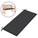 Garden Bench Cushion Anthracite 120x50x3 Cm Atokb