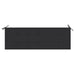 Garden Bench Cushion Anthracite 150x50x3 Cm Atoko