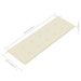 Garden Bench Cushion Cream 150x50x3 Cm Atokk