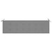 Garden Bench Cushion Grey 180x50x3 Cm Atokl