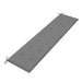 Garden Bench Cushion Grey 200x50x3 Cm Ailbi