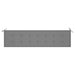 Garden Bench Cushion Grey 200x50x3 Cm Ailbi