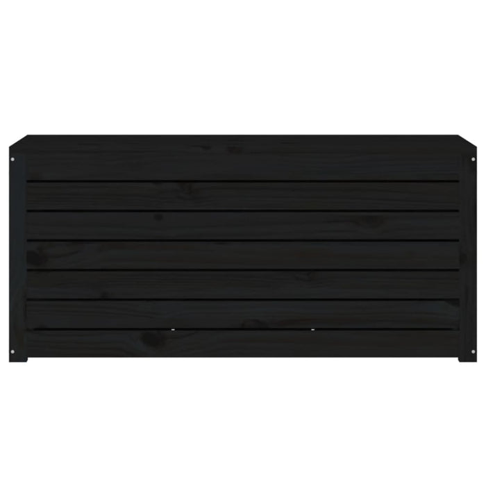 Garden Box Black 101x50.5x46.5 Cm Solid Wood Pine Nxtkpx