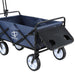 Garden Cart With Cup Holders Blue