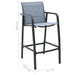 Garden Bar Chairs 4 Pcs Grey Textilene Anook