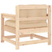 Garden Chairs With Cushions 2 Pcs Solid Wood Pine Nxpplx