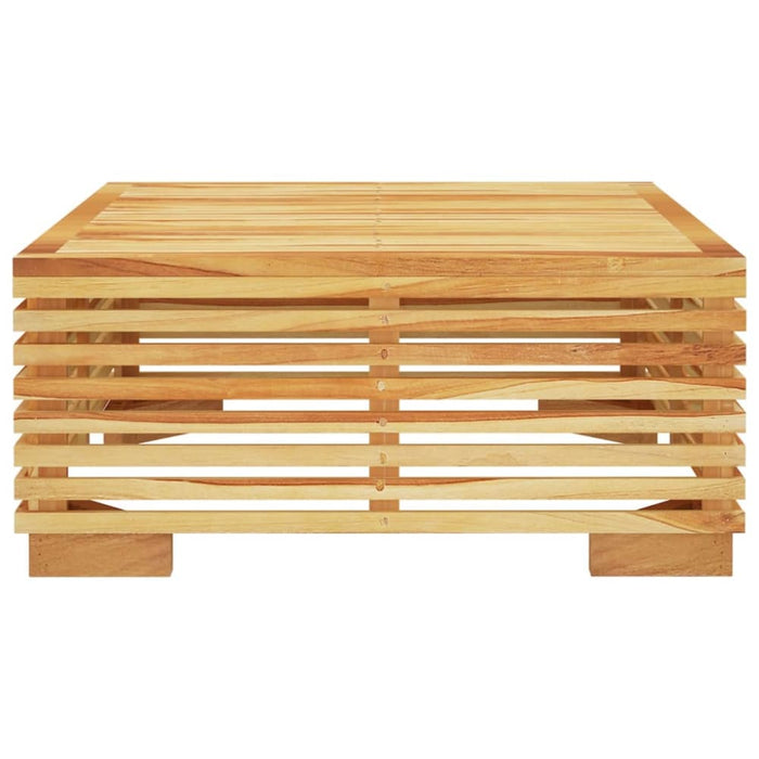 Garden Coffee Table 69.5x69.5x31 Cm Solid Wood Teak Tokolx