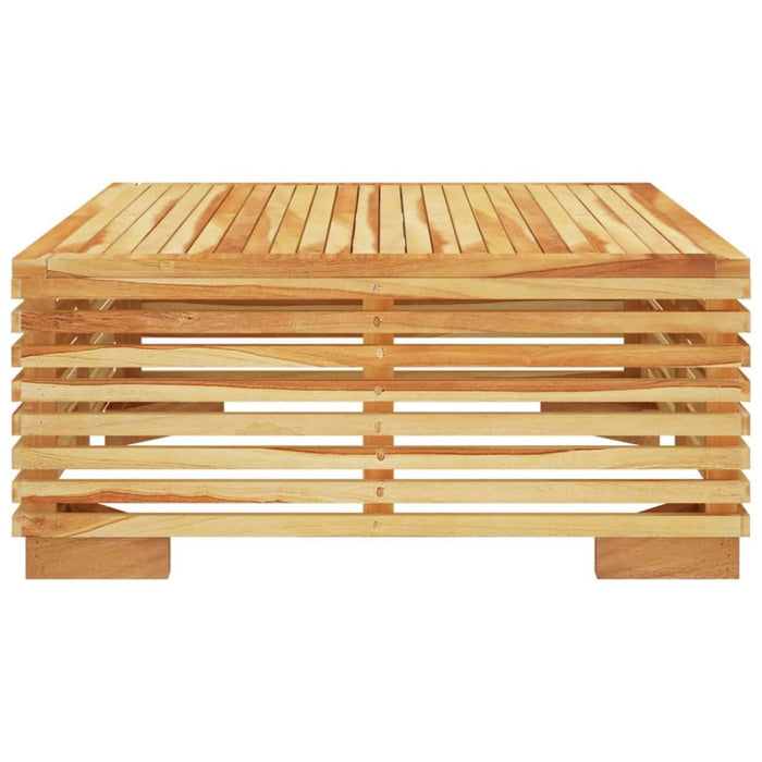 Garden Coffee Table 69.5x69.5x31 Cm Solid Wood Teak Tokolx