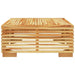 Garden Coffee Table 69.5x69.5x31 Cm Solid Wood Teak Tokolx