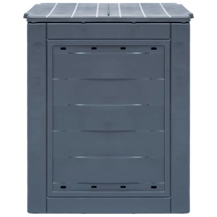 Garden Composter Grey 60x60x73 Cm 260 l Aplnx