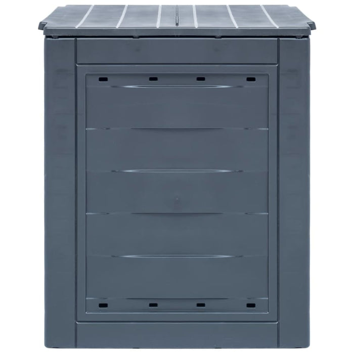 Garden Composters 2 Pcs Grey 60x60x73 Cm 520 l Xinkok