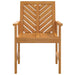 Garden Dining Chairs 3 Pcs Solid Wood Acacia Tlxxxn