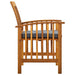 Garden Dining Chairs 4 Pcs With Cushions Solid Wood Acacia