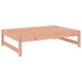 Garden Footstool 120x80 Cm Solid Wood Douglas Nxpiax