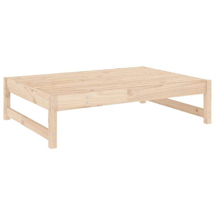 Garden Footstool 120x80 Cm Solid Wood Pine Nxpiti