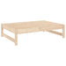 Garden Footstool 120x80 Cm Solid Wood Pine Nxpiti